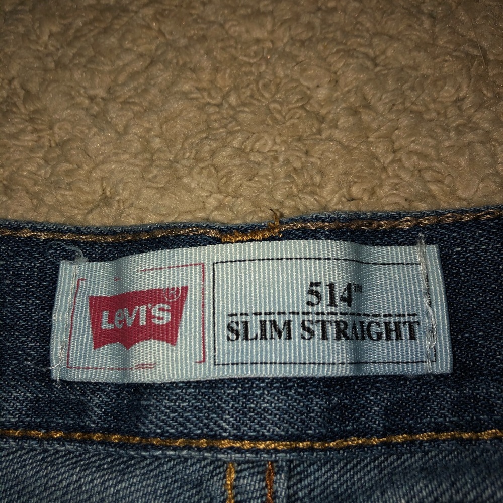 Slim straight vintage Levi’s